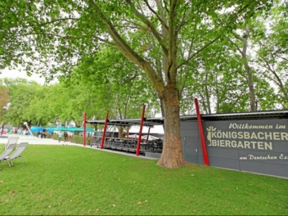 Фото: Konigsbacher Biergarten am Deutschen Eck